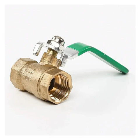 No Sweat 1/2 Inch Brass Ball Valve Male To Female Quick Turn Swivel Handle Drip Free Shut Off Pipe Fitting Heavy Duty flow control detail.