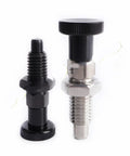 Built Tough Retractable Plunger Handle Spring Pins featuring heavy duty steel construction for CNC jigs and woodworking projects.