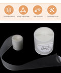 Two Pack Bicycle Tire Liners That Fight Punctures, 0.5mm Thick Inner Tube Protectors, shown in transparent material