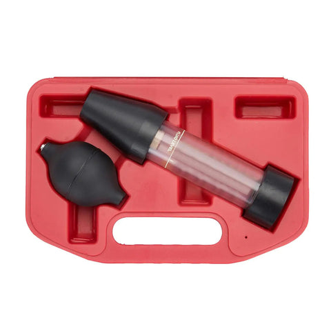 Go To Pro Grade Combustion Leak Detector for Engine Block Leaks and Blown Head Gasket Test in red carrying case