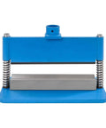 12 Inch Press Brake Attachment For 12 And 20 Ton Hydraulic Shop Presses, durable 45 steel, blue finish, front view