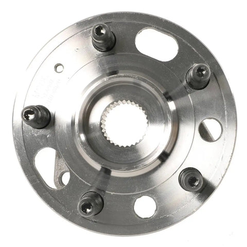 Tough As Nails 4 Piece Front And Rear Wheel Bearing And Hub Assembly Kit for Saab Buick LaCrosse Regal Cadillac XTS Chevy Impala, close-up view of hub assembly.