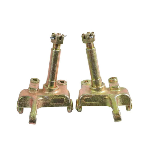 Left And Right 17mm Steering Knuckles For ATV Quad Go Kart Front Disc Brake Strut Spindle Replacement 125cc 150cc 200cc 250cc