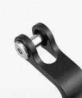 Close-up of Top Shelf 10 Pack M6 X 45mm Full Thread Flat Head Binding Screws paired with nuts in a black mount.