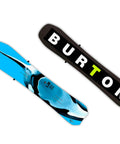 Minimalist Snowboard Wall Mount Display Rack Featuring Felt Padded Arms And Durable Rubber Grip To Stash Your Sick Ride Securely In Garage Or Home Studio And Recreation Room, showcasing blue and black snowboards.