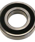 No Nonsense AG 208NPPB Adapter Bearing equipped with rollers, twin rubber seals, measures 1.575 ID, 3.15 OD, for heavy loads.