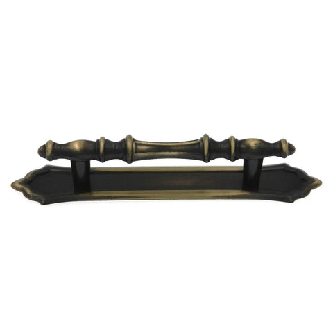 3 Inch Cabinet Pull Handle With Laid Back Antique English Finish Zinc Bar Pull For Kitchen Cabinets Drawer update view from side