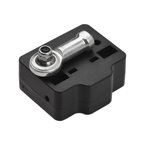 Top Shelf Filament Runout Sensor Kills Empty Spool Panic And Stops Jagged Prints Dead In Their Tracks For Smooth Sailing On Every Standard 3D Printer Premium Reliable Upgrade Part, black plastic sensor with metal attachment.