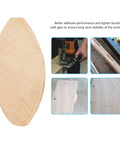 Beech Woodworking Biscuits Set For Strong Joints, 100 Pieces, Size 0 10 20, shown with adhesive bonding and tools