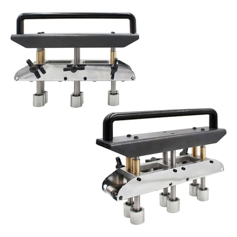 Three Station Sheet Metal Bender Roller for 0 to 90 Degree Bends, Works with 0.3-1.0mm Steel and Aluminum, Metalworking Tool