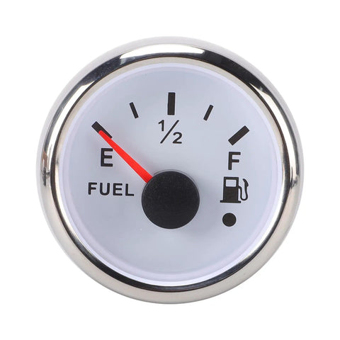 Badass Six Inch Fuel Sender And Gauge Combo With Seven Color Backlit Dial For Boat Truck Or RV Dashboards uses dead simple 240 33 ohm sensor with fuel gauge.