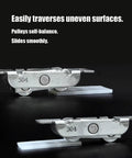 88 Double Concave Pulleys and 77 Double Flat Rollers for Sliding Door and Window Tracks 16mm Stainless Steel Replacement Hardware shown sliding smoothly.