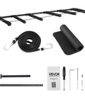 Keep Your Sick Gear Organized With This Heavy Duty Surfboard Wall Mount Vertical Paddle Board Rack Featuring Hella Secure Rubber Padding For Effortless Garage Storage And Zero Clutter Vibes, components and assembly tools.