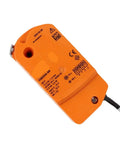 Heavy Duty Rotary Actuator Engineered To Replace Cqk24a Sr And Cqk230a Models on orange housing, showing details for HVAC use.