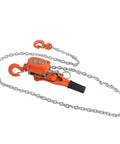Heavy Duty Manual Lever Chain Hoist 3/4 Ton Come Along With G80 Galvanized Chain, 360 Degree Swivel Hook