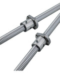 High Precision CNC Ball Screw Drive Kit With Level Ground Ball Nut R12 Lead 4 5 10mm For Smooth Motion Upgrade Your CNC Setup, 0.001mm Per 300mm Travel, Compatible With SFS RM1204 1205 1210 Models, ball screw pair