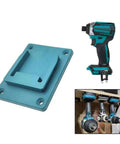 Space Saving Wall Mounted Power Tool Rack For Cordless Drills And Impact Drivers Secure Garage Workshop Wall Mount Holder For 14V 18V Tools