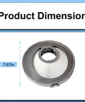 Two Pack UP14 Pre-Motor Filter Replacement For Cinetic Big Ball DC77 DC75 Upright Vacuums, product dimension 7.67in