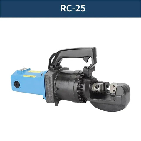 Electric Hydraulic Rebar Cutter 4 To 25 mm Portable Steel Cutting Tool with Pure Copper Motor Alloy Gears Solid Cast Iron Head