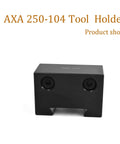 250-104 Quick Change Heavy Duty Boring Bar Holder AXA 4 Tool Holder, steel, front view, for milling lathe tool post
