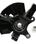 Set Of Two Heavy Duty Front Wheel Bearing Driver Side Passenger Side Hub Assembly For Ford Escape Mazda Tribute Mercury Mariner 2001 2012 OE Replacement showing detailed front view with integrated bearing.