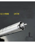Close-up of flexible shaft for Badass 800W Heavy Duty Gemstone Polishing Machine showing size and drill specifications.