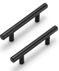 30 Pack Matte Black Stainless Steel Cabinet Handles For Cabinets And Drawers With 3 Inch Hole Center And 76mm Center Durable Kitchen Hardware