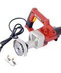 Heavy Duty Corded Toe Kick Circular Saw Delivers Knockout Flush Cuts And Quick Dial In Precision Depth Adjustments For Slick Cabinet Install And Floor Trim Work, showing corded design and flush cutting blade.