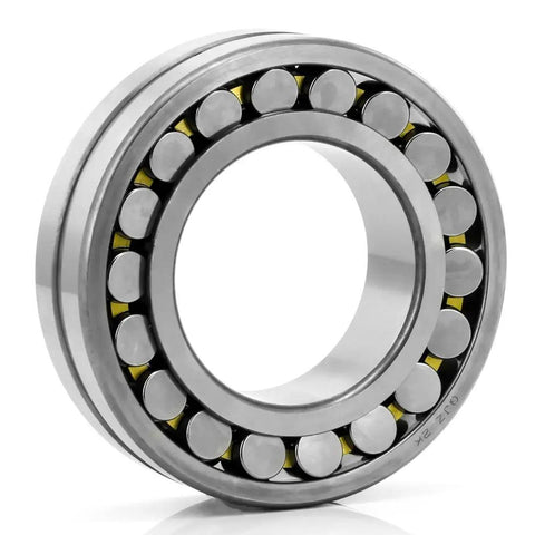 Heavy Duty Self Aligning Spherical Roller Bearing 22312CAC3W33 showing precision ground design and high load capacity for industrial use.