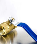 Top Shelf 1 Inch Brass Ball Valve Lever Handle BSP Thread Copper Plumbing Tap Handles for Water Air Gas Control