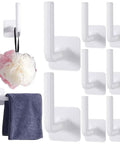 Damage Free Self Adhesive Hooks For Hats And Gear, Fly Portable Closet Door Hanger with towels and accessories.