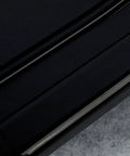 Close-up of the edge of a Heavy Duty Oil Drain Pan With Giant Capacity And Leak Proof Design for smooth auto repairs.