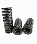 Rock Solid Alloy Steel Compression Spring For Die Mold Stamping Heavy Duty Hold Down Part With Black Finish, 65mm length.