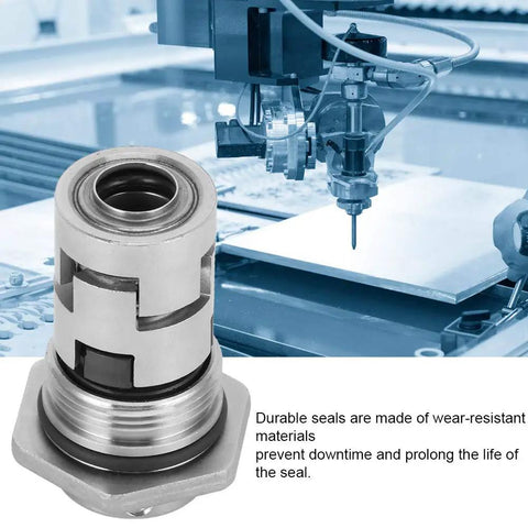Tight Cartridge Mechanical Seal For Multi Stage Centrifugal Pump 12Mm Spindle Shaft close-up with industrial background.