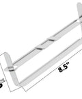 Hella Sturdy Metal Prong Paper Fastener Kit With Punch Compressor, 8.5 inch steel clip for secure document organization.