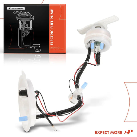 Top Shelf Electric Fuel Pump Module Assembly Compatible With Bmw 528i F10 2010 2011 3.0L showing fuel pump module with wiring.