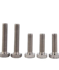 High Quality TA2 Grade 2 Pure Titanium Hex Socket Head Cap Screw Bolts in various lengths and sizes for heavy duty applications.