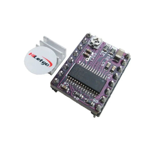 Five Pack DRV8825 Stepper Motor Driver Module For 3D Printers RepRap RAMPS 1.4 StepStick with heat sink and circuitry details