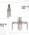 Bread Machine Bearing Sleeve Shaft Replacement Kit 6cm Iron Base Fork And Rotating Connecting Rod, threaded metal shaft and fork