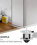 Heavy-Duty Stainless Steel Sliding Door Roller Kit With Double Bearings delivering a smooth operation on a sliding door.