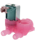 Washer Water Valve Replacement Part For High Efficiency Front Load Washer WFW862CHC1 Compatible, pink plastic valve with metal coil