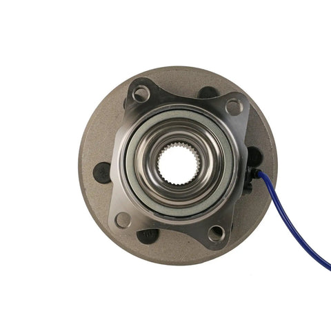 Close-up of Heavy Duty Rear Wheel Bearing And Hub Assembly For Ford Expedition 2018 To 2021 showing sealed design and mounting holes.