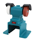 Rock Solid Cordless Bench Grinder With Dual Coarse And Fine Grinding Wheels for metal sharpening and polishing with copper motor.