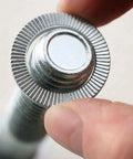 Heavy Duty M6 Wedge Lock Washers Built From Top Shelf 304 Stainless Steel To Bolt Things Down Tight With Corrosion Resistant Properties And A Badass 20 Piece Kit on a bolt.