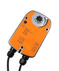 Real Deal 4 NM Rotary Actuator Assembly For Ventilation Drive AC DC 24V Smooth Operation Built Like A Tank Heavy Duty Electric Damper Control Unit with wiring.