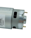 One Piece 12V 18V 24V DC Motor With Dual Ball Bearings 42mm High Speed Engine for DIY electric drills and saws showing motor body details.