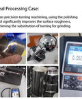 Lathe Burnishing Tool For A Slick Mirror Finish Turn Instead Of Grind Adjustable Tool Holder showing smooth surfaces