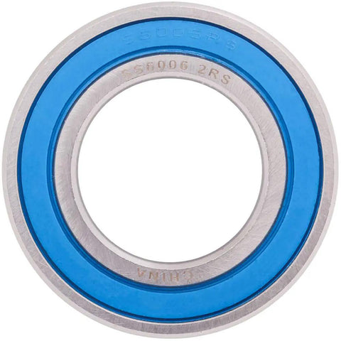 Heavy Duty Stainless Steel Deep Groove Radial Ball Bearing Loadout Packed Full With 50 Rugged Units Model S6006 with blue seal.