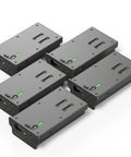 Game Ready Rechargeable Lithium Battery 5 Pack For Reveal Cellular Trail Cameras Compatible With Ultra X Pro 3 X Gen 2 And 3 Xb Sk, durable gray batteries.