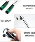Heavy Duty Badass Shop Rated Steel Expanding Ratchet Wrench Featuring Lightning Fast 72-Tooth Swivel Action and ergonomic grip